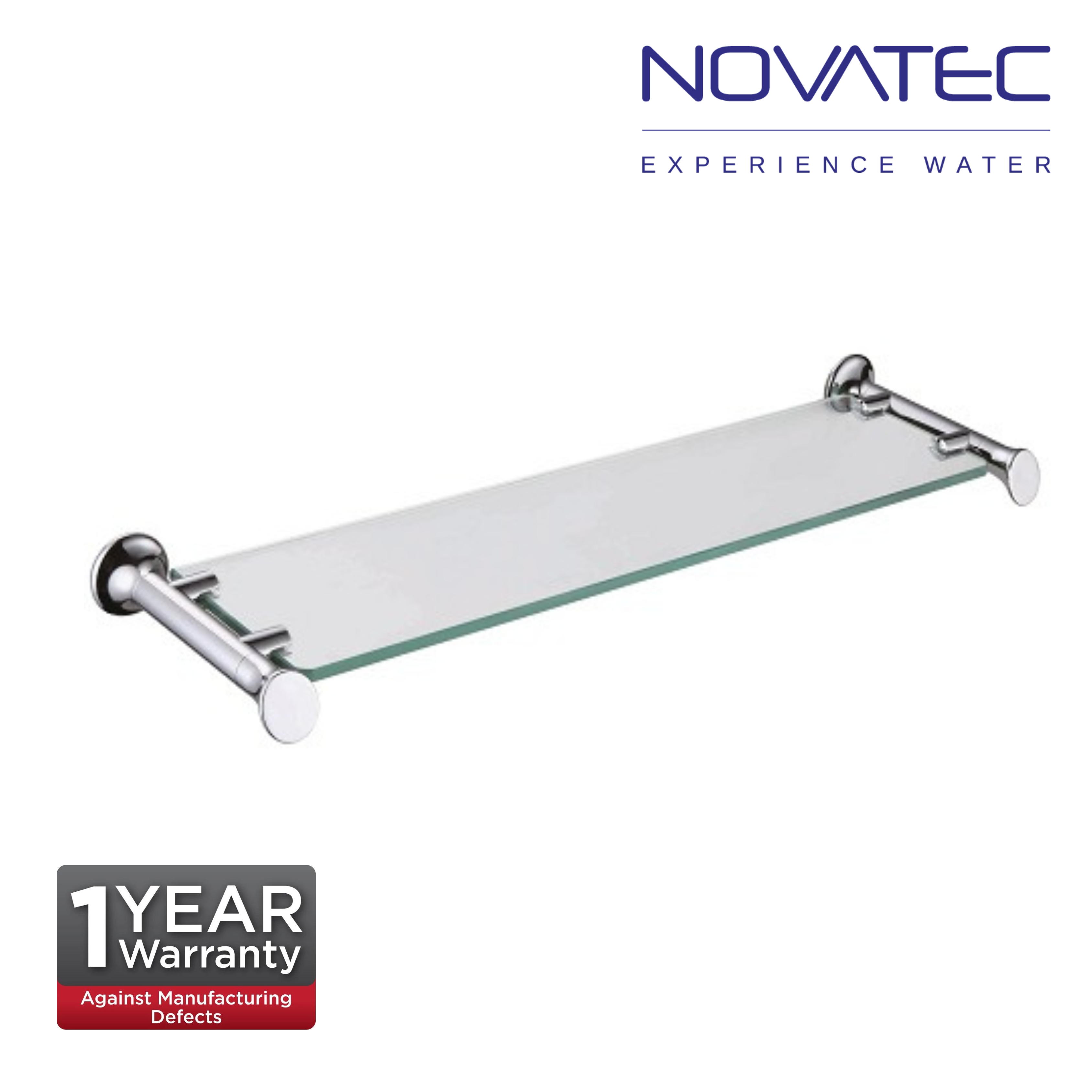 Novatec Gaspra Glass Shelf (NVB31712)